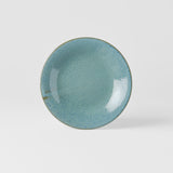 Novelty Gifts: Tapas Plate 17cm Peacock Glaze