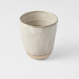 Disposable Cups: Lopsided Mug 275ml Fawn & Bisque Glaze