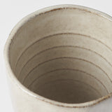 Disposable Cups: Lopsided Mug 275ml Fawn & Bisque Glaze