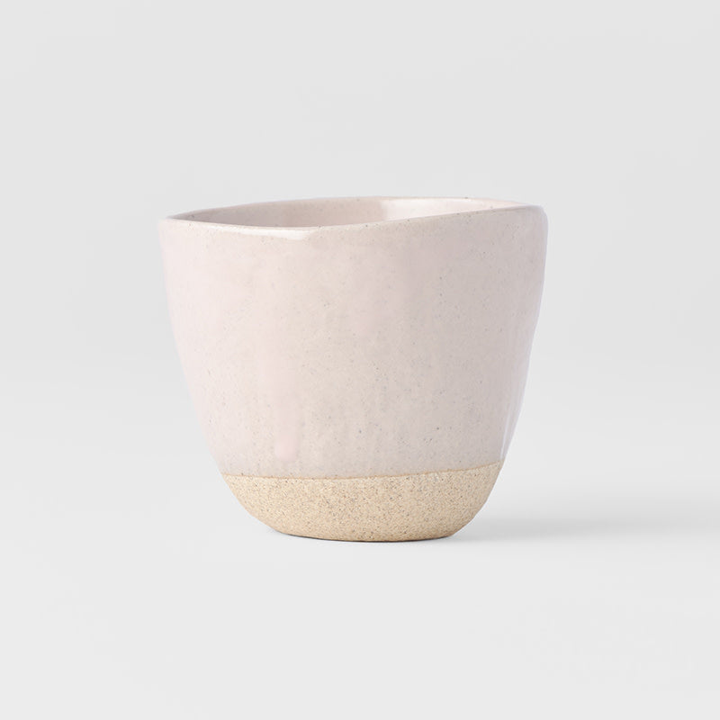 Teas & Accessories: Lopsided Mug 200ml Sakura Pink Glaze