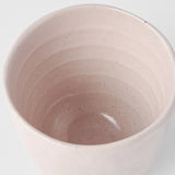 Teas & Accessories: Lopsided Mug 200ml Sakura Pink Glaze