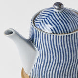 Gardening Tools: Teapot 400ml Wavy Line Design