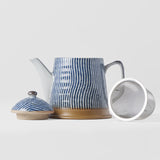 Gardening Tools: Teapot 400ml Wavy Line Design