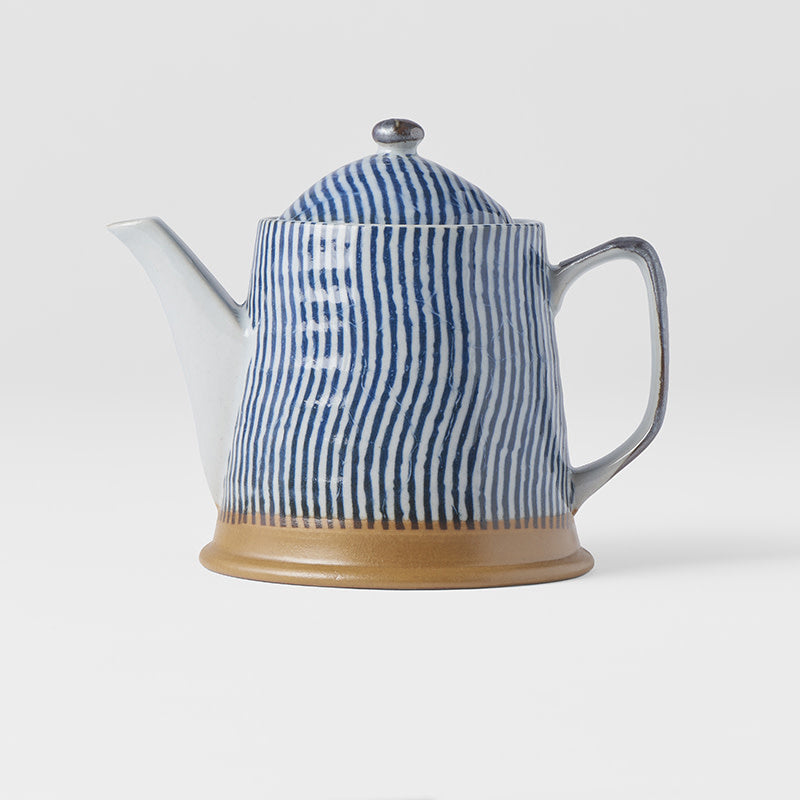 Gardening Tools: Teapot 400ml Wavy Line Design