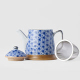 Teas & Accessories: Teapot 400ml Starburst Glaze