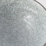 Bowl 15cm Crazed Grey Glaze