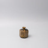 Vase Small Earth Tone Hexagon