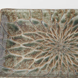 Boating Accessories: Sushi Plate 22cm Forest Green Net Design