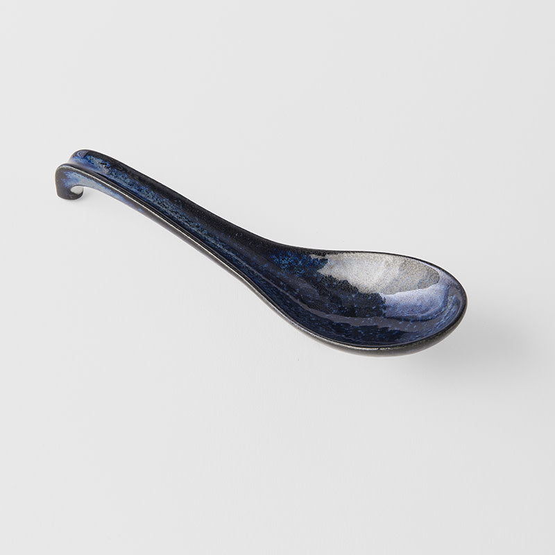 Spoon 17.5cm Kanso Indigo Blue Glaze