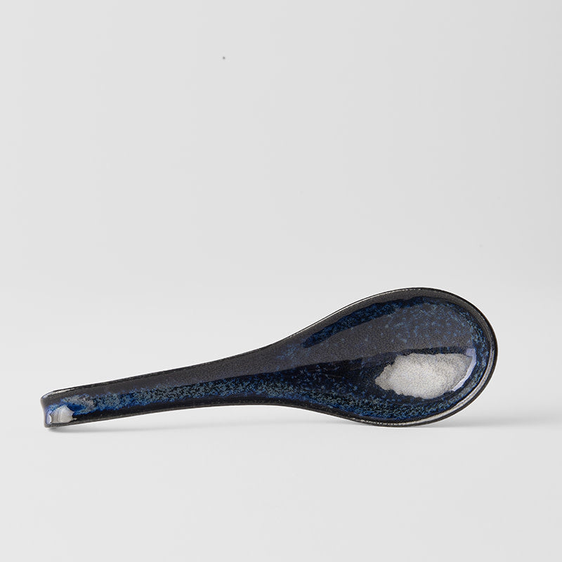 Spoon 17.5cm Kanso Indigo Blue Glaze