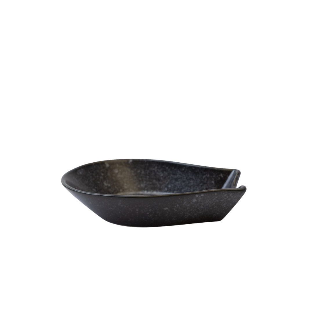 Spoon Rest Ramen Kanso Matte Black Glaze