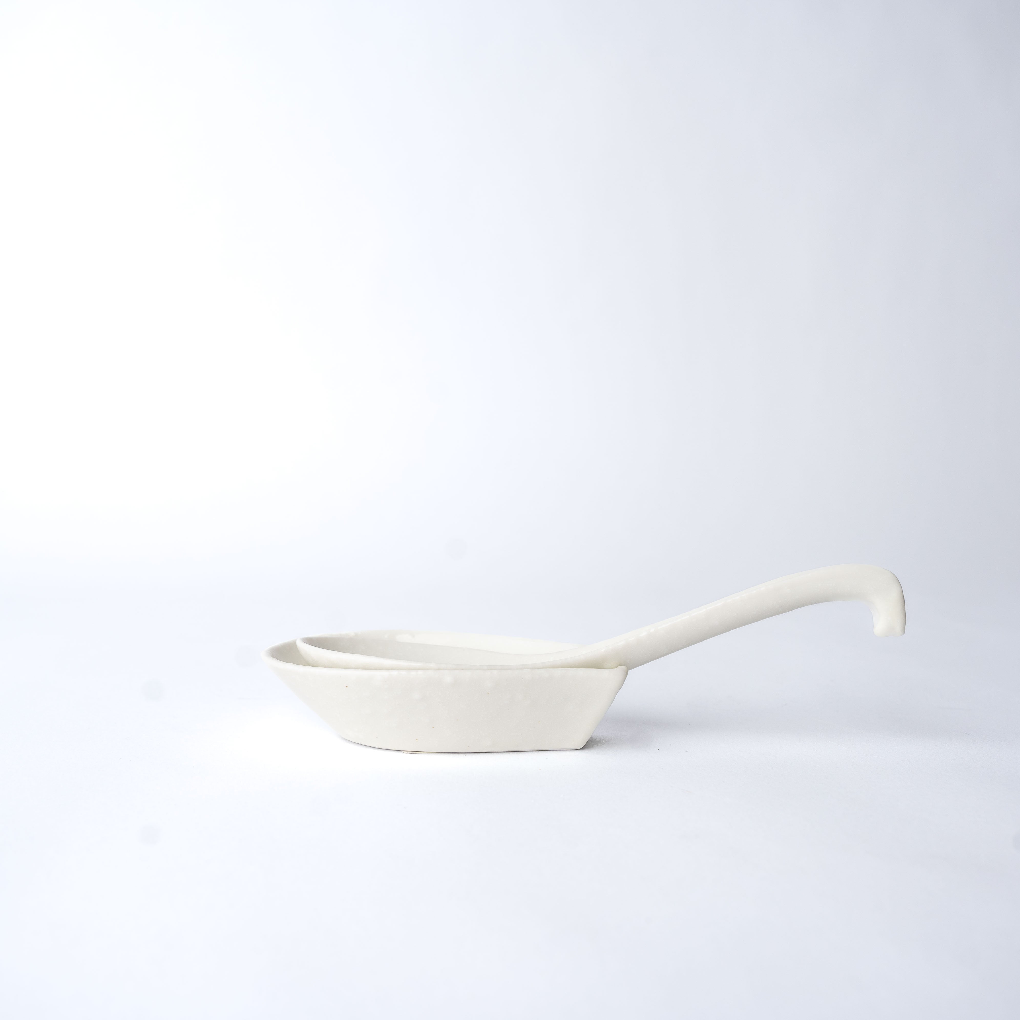 Spoon Rest Ramen Kanso Soft White Glaze
