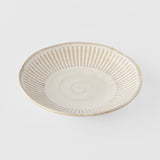 Kitchen & Bathroom DIY: Tapas Plate 16cm Ridged Alabaster Glaze