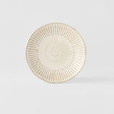 Kitchen & Bathroom DIY: Tapas Plate 16cm Ridged Alabaster Glaze