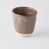 Disposable Cups: Lopsided Mug 275ml Kinoko Mushroom Grey Glaze