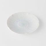 Shower Accessories: Tapas Plate 13cm Ice White Glaze