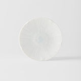 Shower Accessories: Tapas Plate 13cm Ice White Glaze