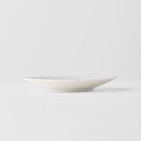 Shower Accessories: Tapas Plate 13cm Ice White Glaze