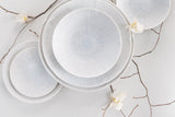 Shower Accessories: Tapas Plate 13cm Ice White Glaze