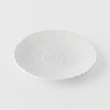 Shower Accessories: Tapas Plate 16.5cm Ice White Glaze
