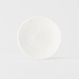 Shower Accessories: Tapas Plate 16.5cm Ice White Glaze