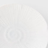Shower Accessories: Tapas Plate 16.5cm Ice White Glaze