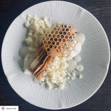 Shower Accessories: Tapas Plate 16.5cm Ice White Glaze