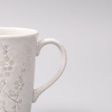 Teas & Accessories: Mug 300ml White Blossom Glaze