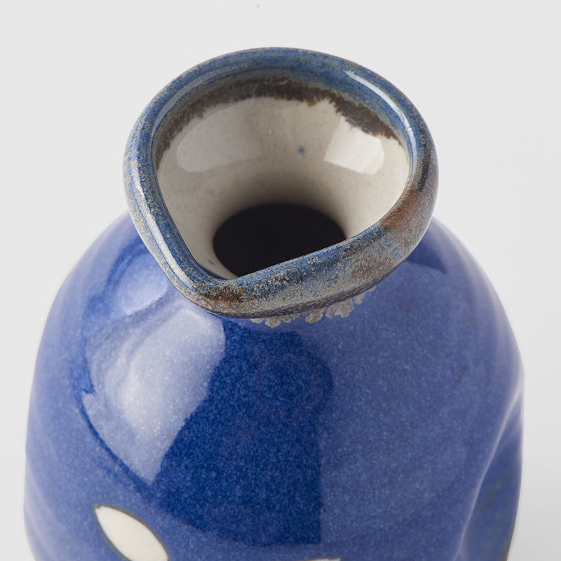 Buffets & Sideboards: Sake Jug Indigo Blue Glaze