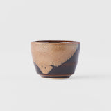 Teas & Accessories: Sake Cup 30ml Brown Black Glaze