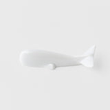 Chopstick Rest Pure White Glaze Whale