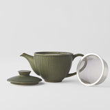 Coffee Tables: Teapot 400ml Forest Glaze