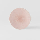 Shower Accessories: Tapas Plate 16.5 Ice Pink Glaze