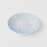 Shower Accessories: Tapas Plate 13cm Ice Blue Glaze