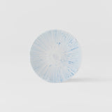 Shower Accessories: Tapas Plate 13cm Ice Blue Glaze