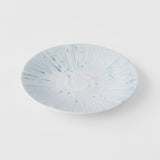 Shower Accessories: Tapas Plate 16.5cm Ice Blue Glaze