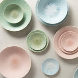 Shower Accessories: Tapas Plate 16.5cm Ice Blue Glaze