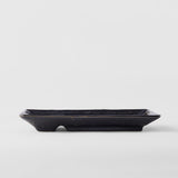 Kitchen & Bathroom DIY: Dumpling Plate 21cm Black Glaze
