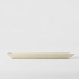 Kitchen & Bathroom DIY: Dumpling Plate 33cm Ivory White Glaze