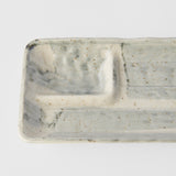 Kitchen & Bathroom DIY: Dumpling Plate 33cm Sumi Brushstroke Glaze