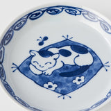 Computer Monitors & Accessories: Plate 14.3cm Cat On Mat Design