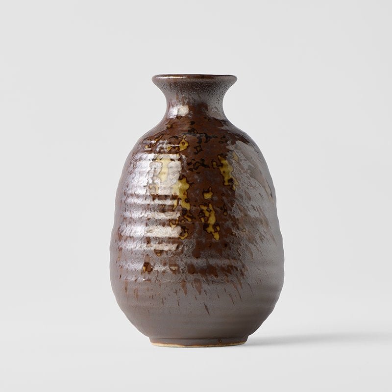 Candle Accessories: Sake Jug 280ml Brown blend Speckle Glaze