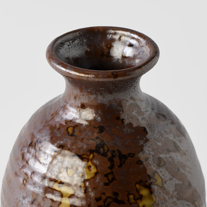 Candle Accessories: Sake Jug 280ml Brown blend Speckle Glaze