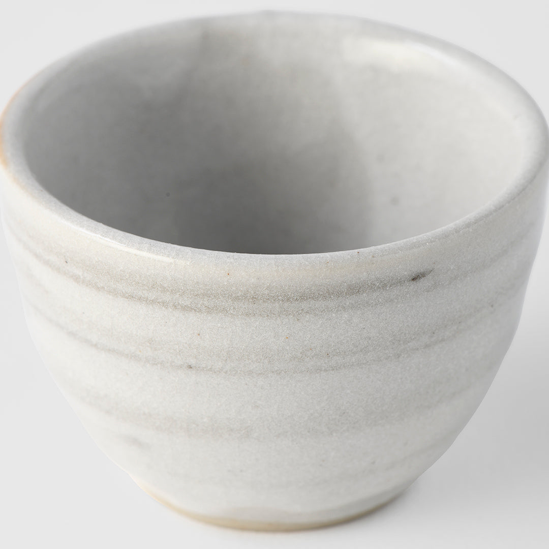 Teas & Accessories: Sake Cup 20ml White Glaze