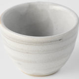 Teas & Accessories: Sake Cup 20ml White Glaze