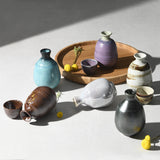 Candle Accessories: Sake Jug 280ml Ink Fade Glaze