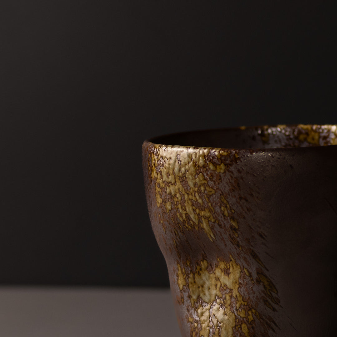 Mug Yunomi 280ml Metallic Splash Glaze