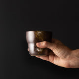 Teas & Accessories: Mug Yunomi 280ml Metallic Splash Glaze
