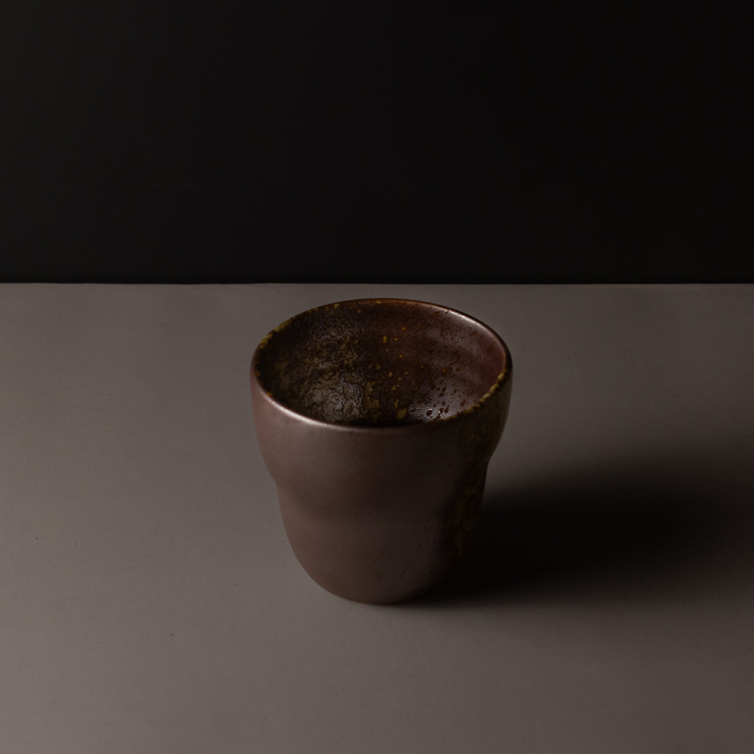 Mug Yunomi 280ml Metallic Splash Glaze