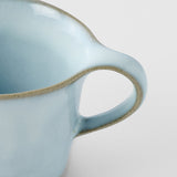 Teas & Accessories: Cup 130ml Swoop Ice Blue Glaze